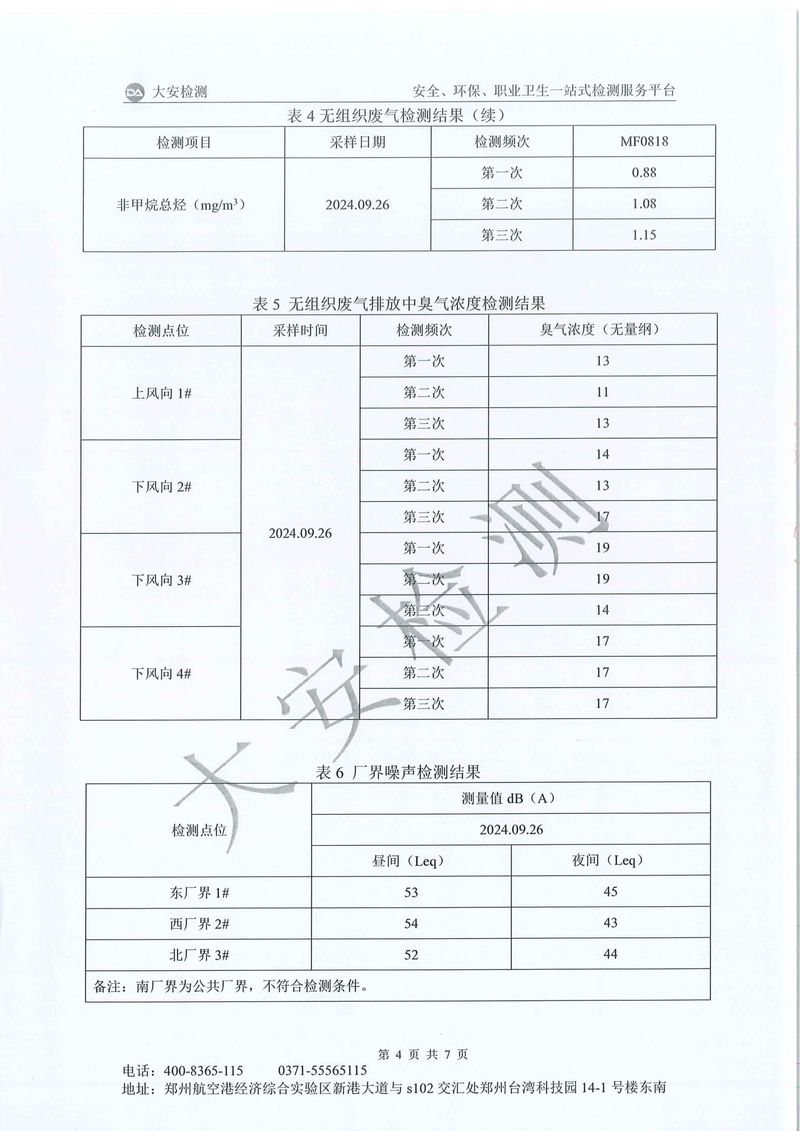 新鄉(xiāng)市三鑫科技有限公司-廢氣和噪聲-5